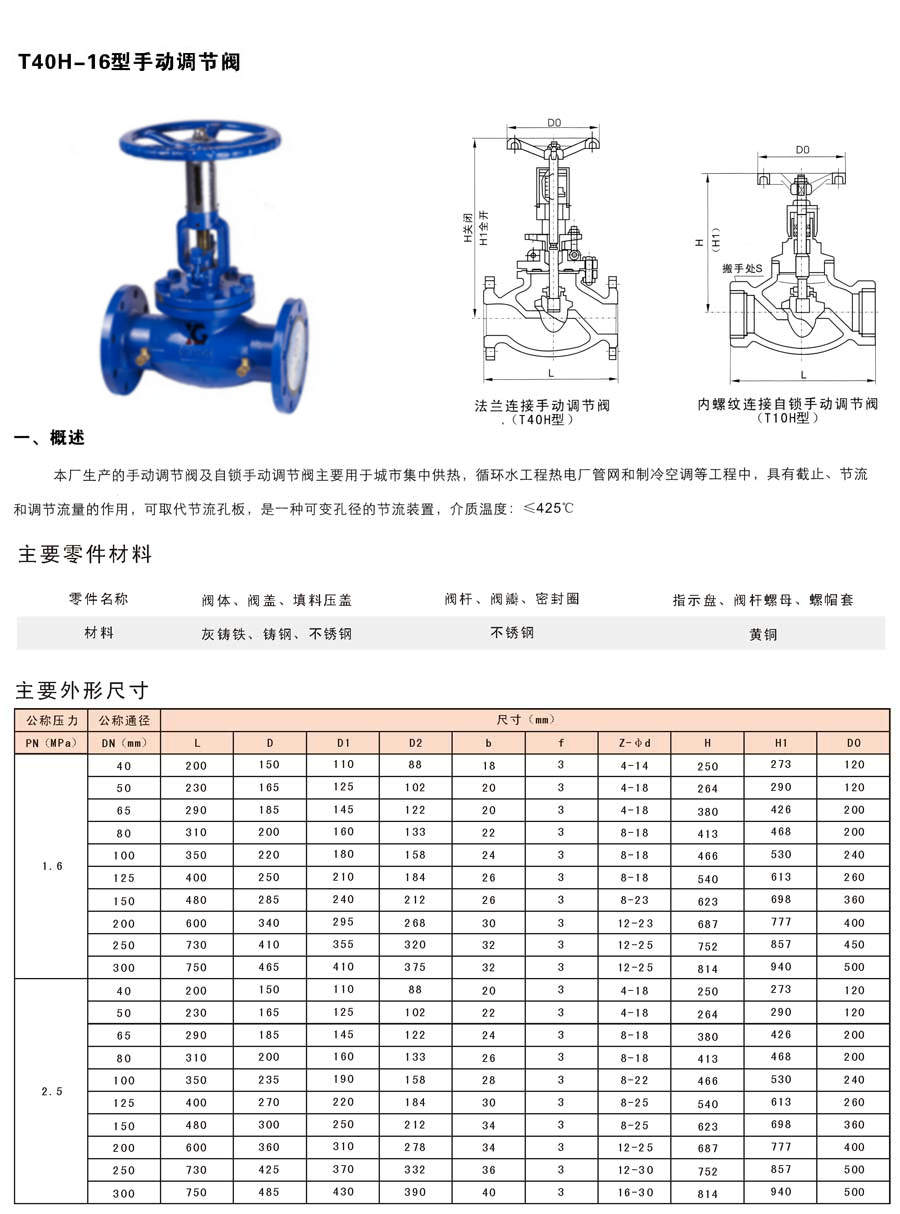 手動(dòng)平衡閥外形尺寸圖 手動(dòng)平衡閥外形尺寸圖
