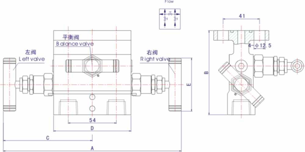法蘭式三閥組,1161法蘭式三閥組尺寸結(jié)構(gòu)圖 法蘭式三閥組,1161法蘭式三閥組尺寸結(jié)構(gòu)圖