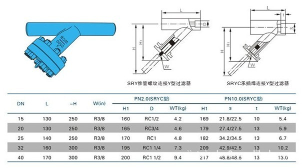焊接過濾器,焊接Y型過濾器尺寸結(jié)構(gòu)圖 焊接過濾器,焊接Y型過濾器尺寸結(jié)構(gòu)圖