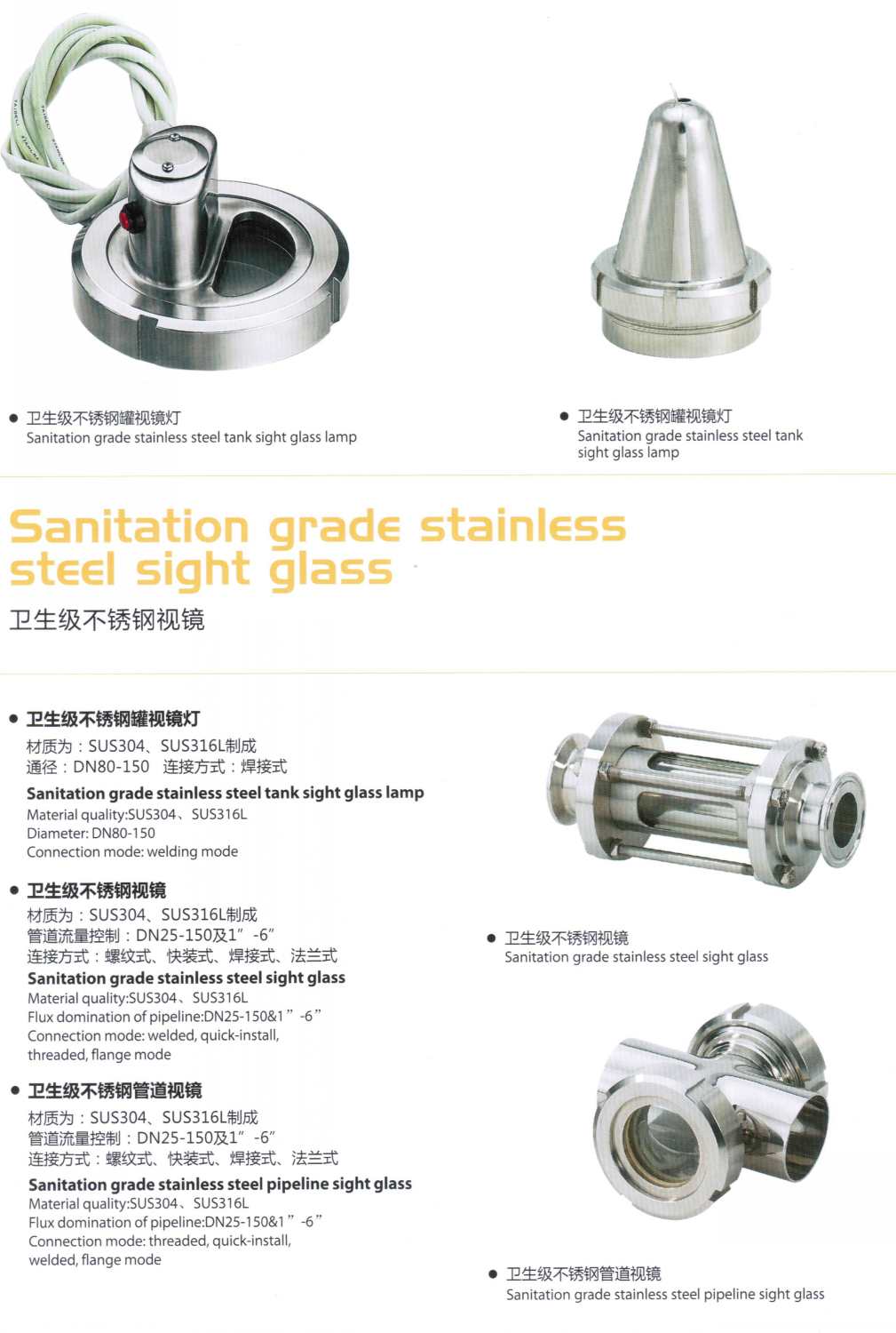 衛(wèi)生級視鏡,衛(wèi)生級管道視鏡樣式外形圖冊 衛(wèi)生級視鏡,衛(wèi)生級管道視鏡樣式外形圖冊