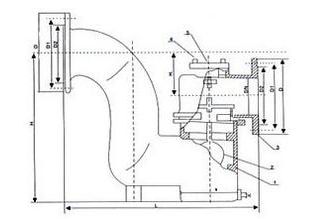 防逆水封閥結(jié)構(gòu)圖 防逆水封閥結(jié)構(gòu)圖