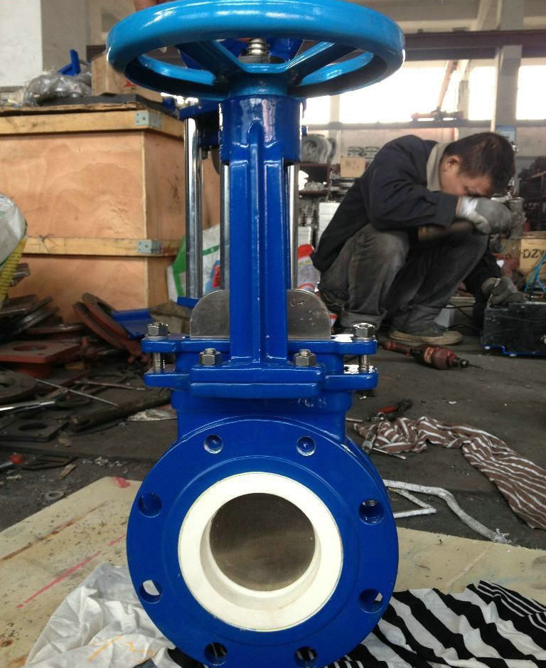 陶瓷刀閘閥實物圖片 陶瓷刀閘閥實物圖片