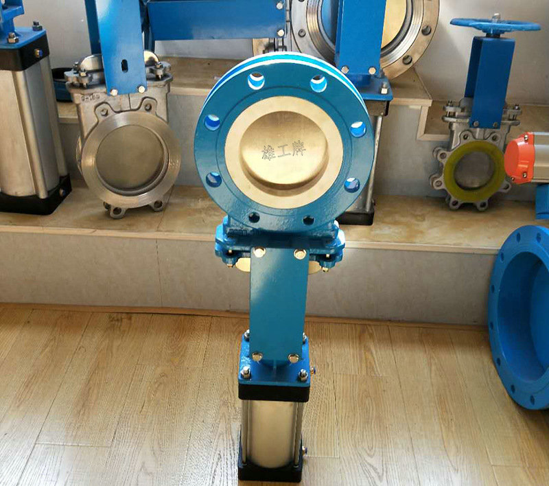 氣動陶瓷刀閘閥圖 氣動陶瓷刀閘閥圖