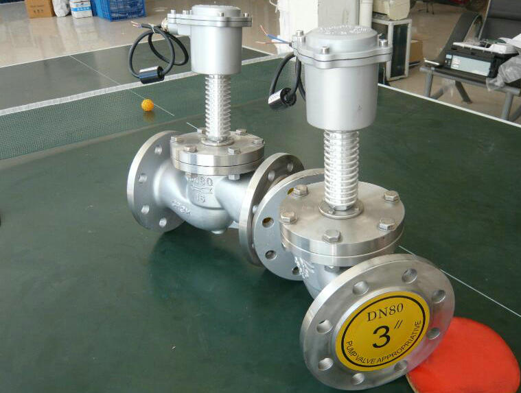 防爆高溫電磁閥實物圖 防爆高溫電磁閥實物圖