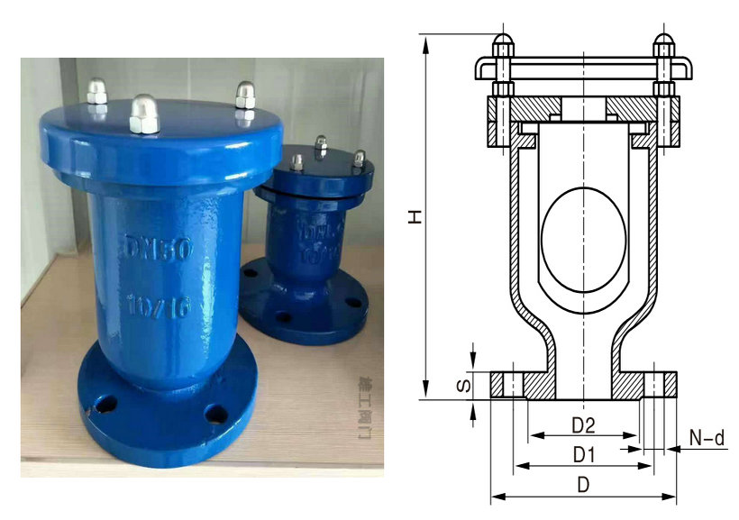 P41X快速排氣閥結(jié)構(gòu)尺寸 P41X快速排氣閥結(jié)構(gòu)尺寸