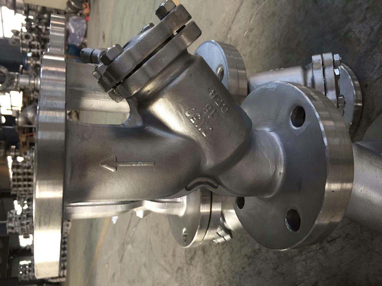 不銹鋼Y型過濾器實物圖 不銹鋼Y型過濾器實物圖